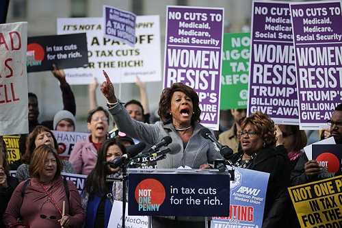 Trump and Friends Come for Maxine Waters, a Black Woman Who Doesn't Give a Damn About Your Calls for Civility
