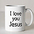 Product: Digital cup written  I love you Jesus