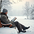 Poetry: In the hush of winters white embrace, A bench cradles souls in snows soft lace. Coats of...